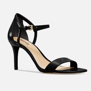 Michael Kors Black Simone Mid Sandal